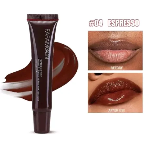 FAFAMOON Shea Butter Peptide Lip Tint- 04 Espresso